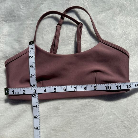 Alo Yoga Woodrose Airlift 7/8 Leggings Intrigue Wild Thing Real Bra Tank XS Set - Picture 9 of 16